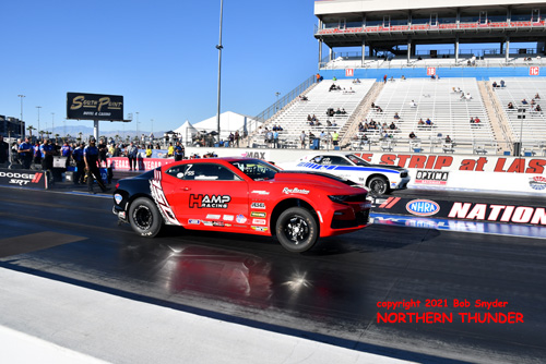 Doug Hamp (near lane) vs 
Joseph Welch (far lane) - FSS